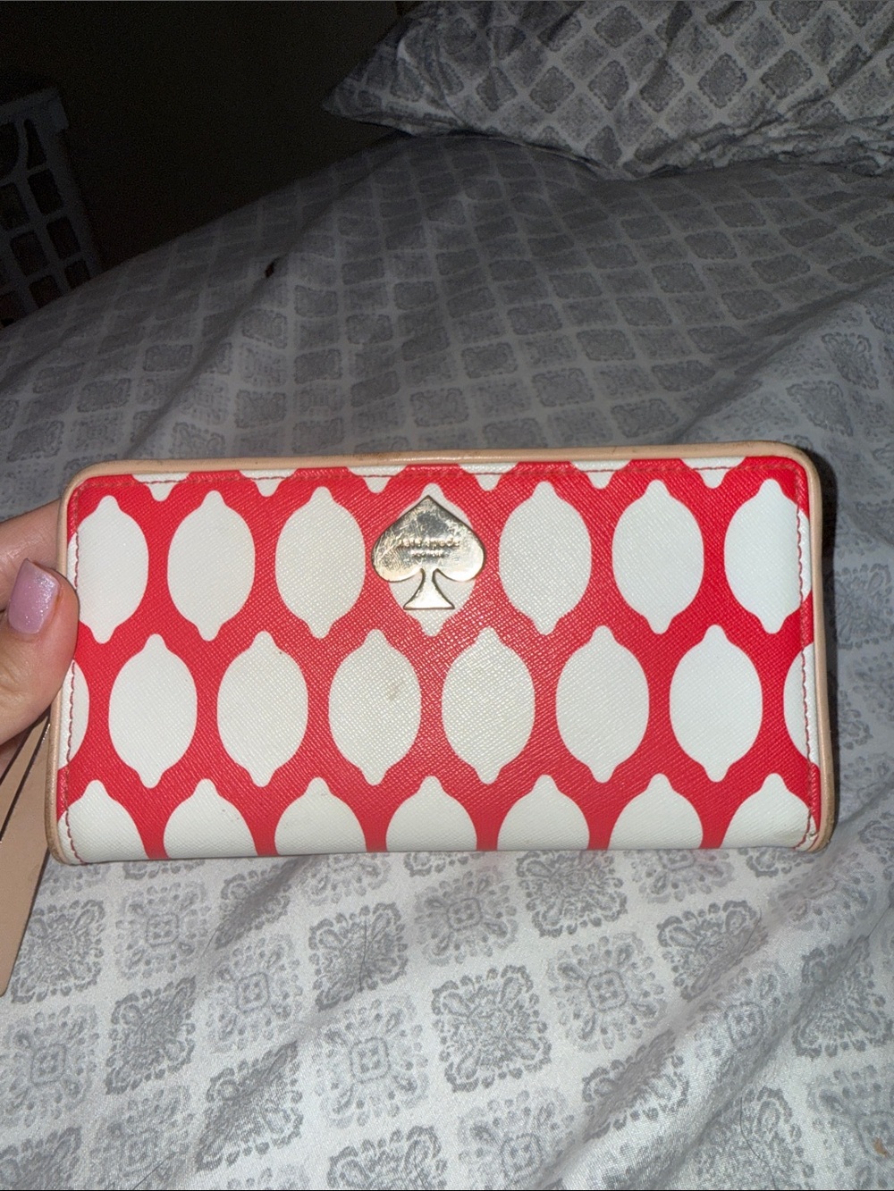 kate spade lemon wallet
